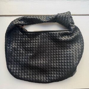 Anthropologie Melie Bianco Brigitte Large Faux Leather Shoulder Bag